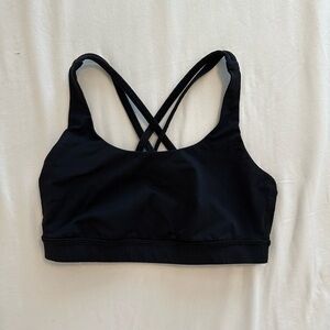 Lululemon Black Energy Sports Bra